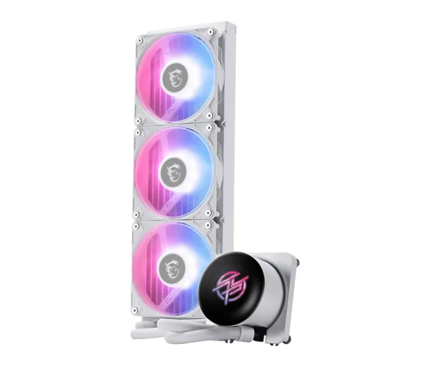 MSI MPG CoreLiquid P13 360 White 3x120mm 306-7ZWGA21-L80 - 1352366 - zdjęcie 2